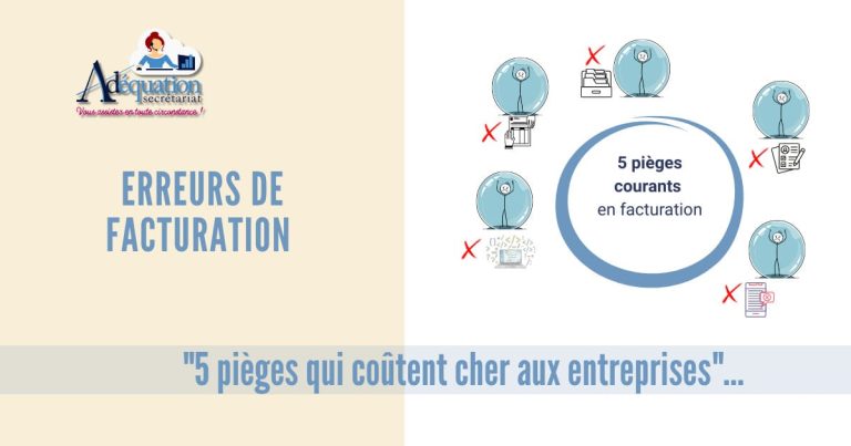 Bannir les erreurs de facturation