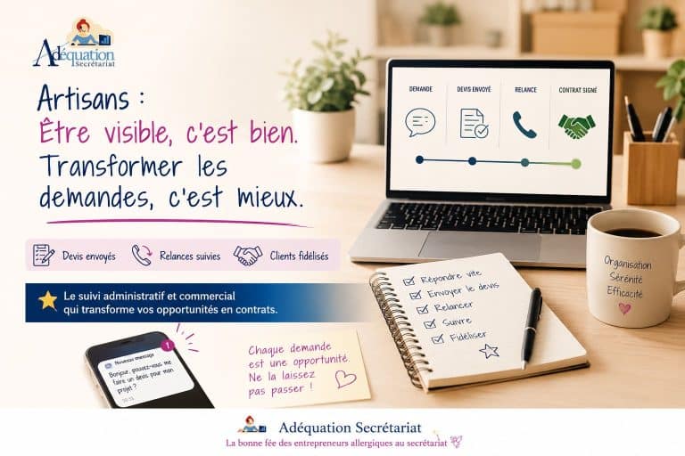 Artisan : assurez votre visibilité tout en assurant votre gestion administrative
