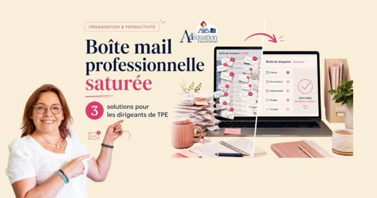 Stop à la boite mail professionnelle saturée